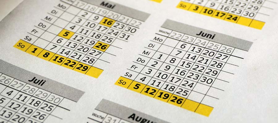 Eventkalender (Bild: Pixabay)