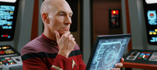 Captain Picard (Bild: Freepik AI)