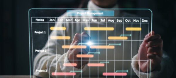 Projektmanagement - Gantt Diagramm (Bild: Freepik)