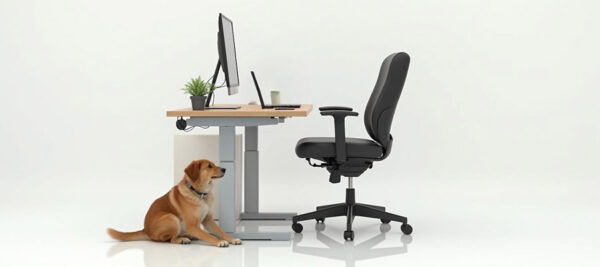 Büroarbeitsplatz mit Tisch (Bild: Freepik)