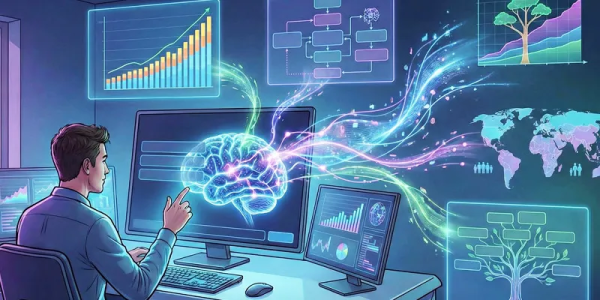 Ki Schaubilder erstellen (Bild: Freepik AI)