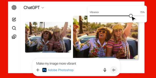 Photoshop in ChatGPT (Bild: Adobe)