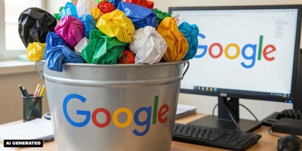 Google Mülleimer (Bild: Magnific)